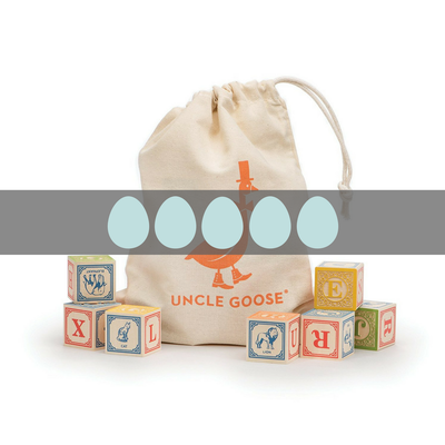 Check out our review of the incomperable Uncle Goose blocks.